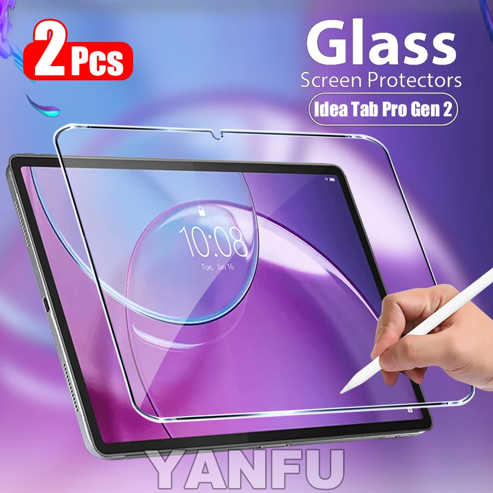 

2pcs Tempered Glass Screen Protector For Lenovo Idea Tab Pro Gen 2 13 inch 2026 9H Film