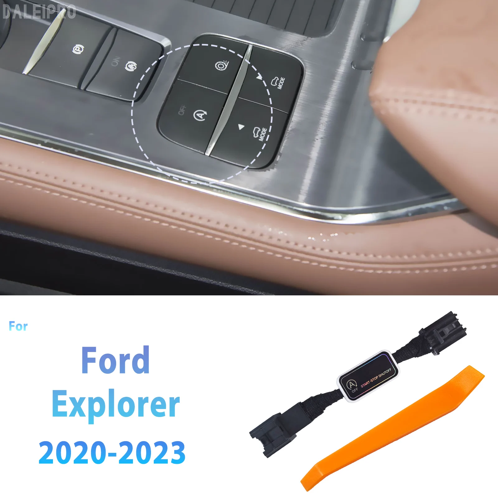 

For Ford Explorer 2020-2022 2023 Automatic Stop Start Engine System Memory Module Cancel Car Auto Start Stop Switch Accessories