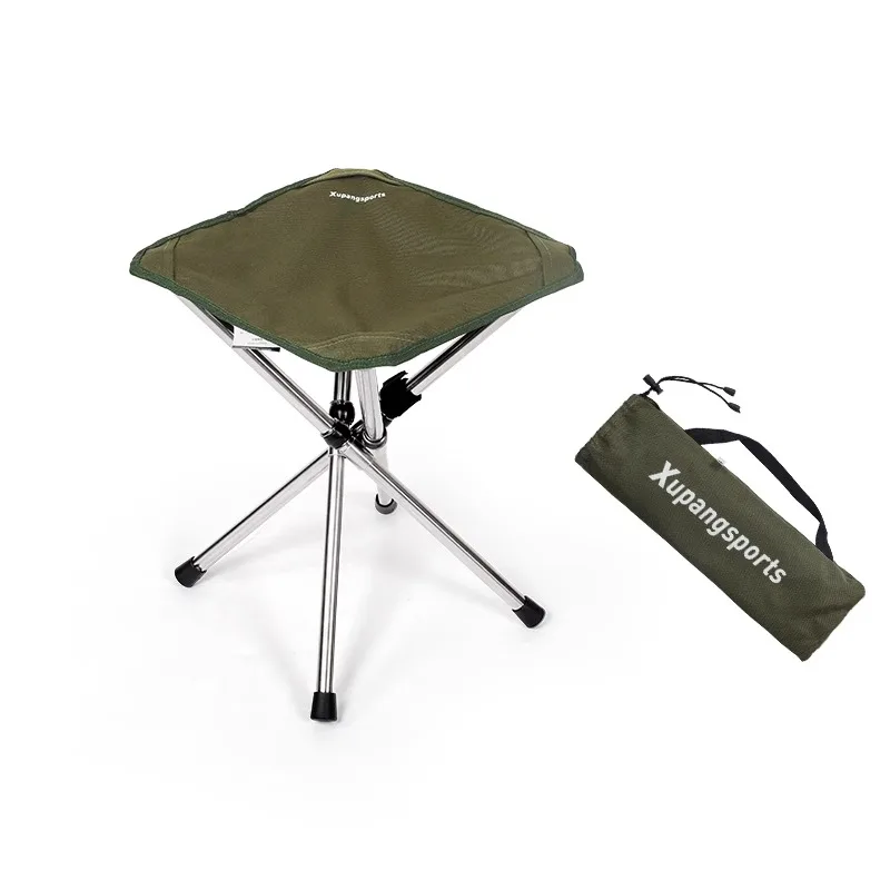 

Outdoor Folding and Stretching Stool Ultra Lightweight Portable Camping Chair Mazha Train High Speed Rail Mini Fishing Bench