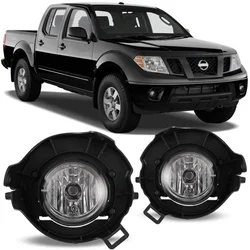 Pair for 2005-2012 Nissan Pathfinder 2005-2009 Nissan Frontier Fog Lights Driving Front Painted Bumper Lamps assembly