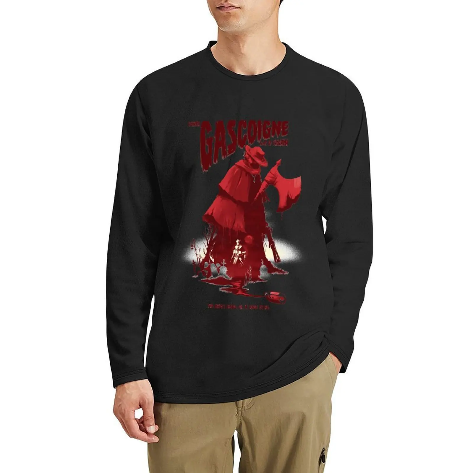 

Father Gascoigne Long T-Shirt funny t shirts anime oversized t shirts heavy weight t shirts for men