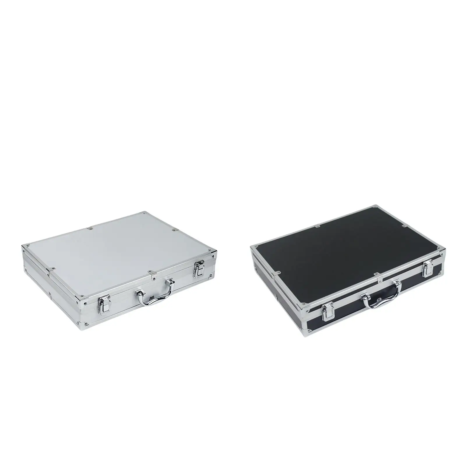 Aluminum Alloy Tool Box Easy to Carry Versatile Hard Storage Case Carrying Suitcase Carry Case for Household Outdoor Warehouse