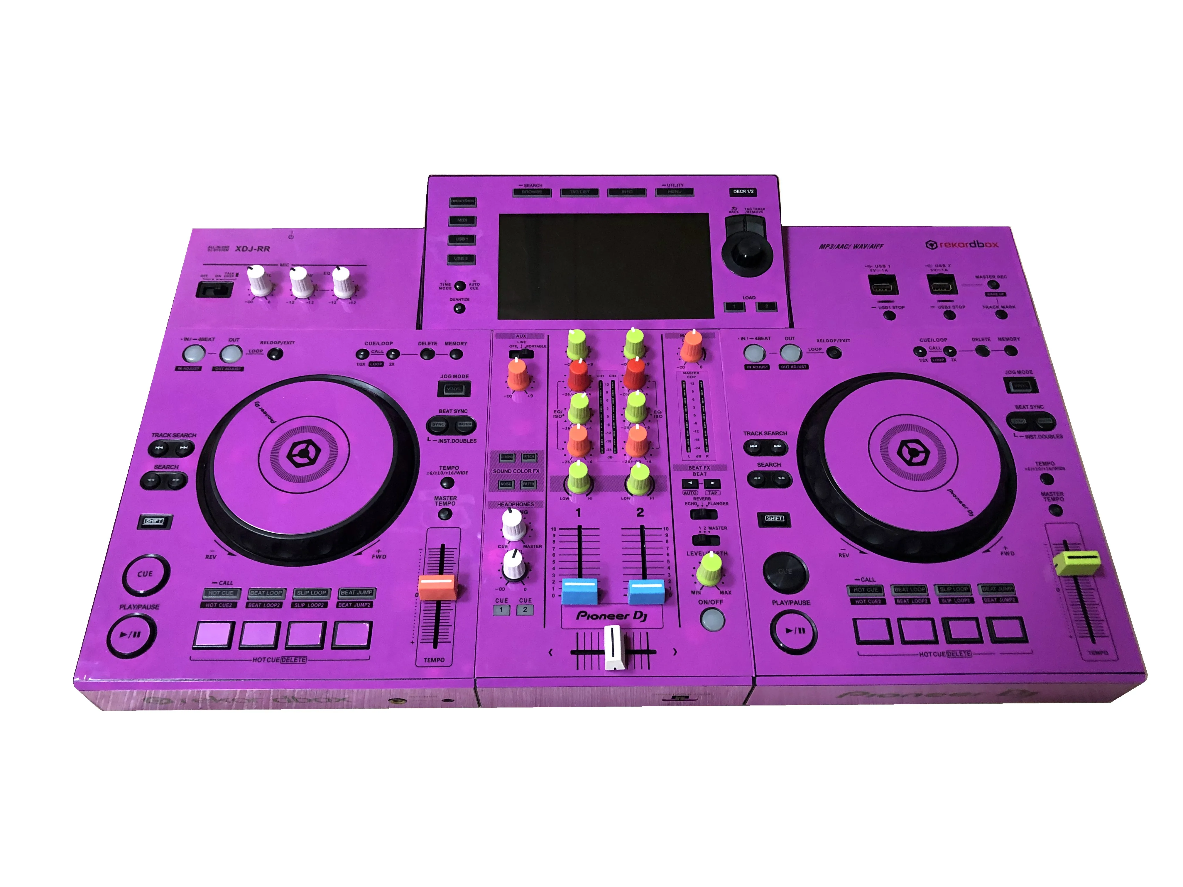 Pioneer XDJ-RR controller self-adhesive film (! Self adhesive film, machine not included, do not purchase without machine)