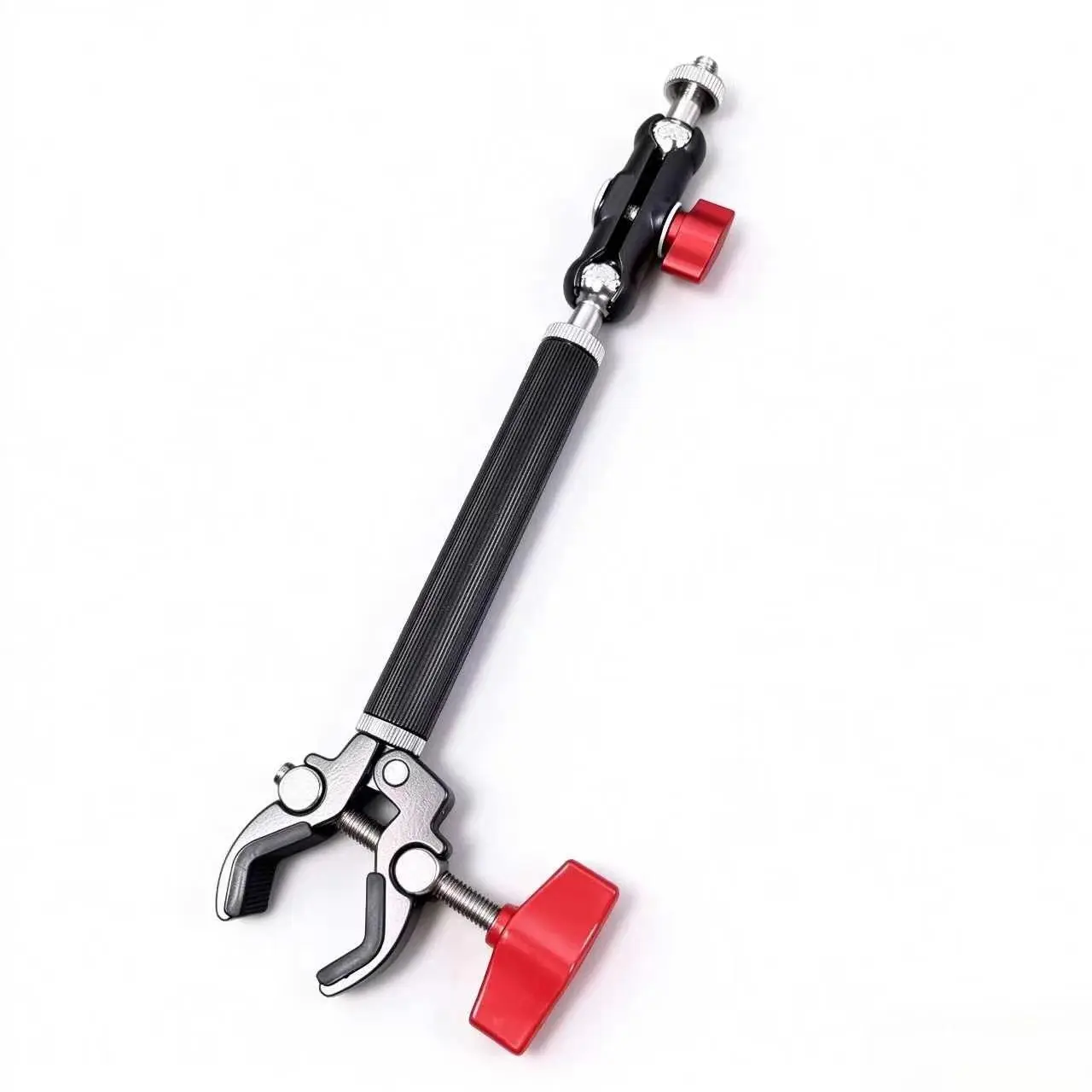 Motorcycle Riding Suitable for DJI 360 Sports Camera Outdoor Fixed Bracket Clamp Extended Aluminum Pole Pea