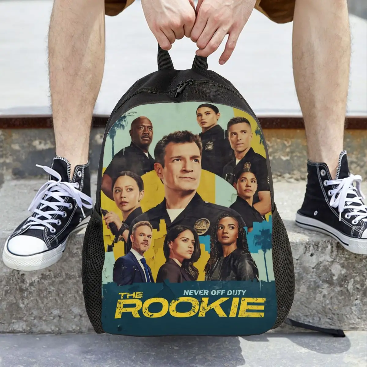 حقيبة ظهر The Rookie TV Show Little Kid للفتيات والأولاد الصغار حقائب ظهر مدرسية لطيفة لرياض الأطفال #5