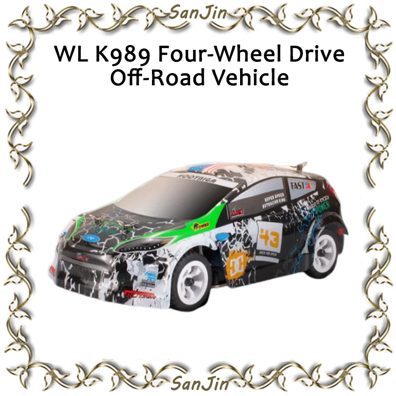 

Weili K989 1:28 electric four-wheel drive off-road vehicle 2.4G remote control alloy chassis high-speed car toy car