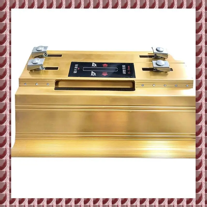 

A95G 1 шт. 45-градусное устройство для снятия фаски с плитки, направляющая для настольной пилы, инструмент для угловой резки, приспособление для угловой резки, направляющий инструмент для станка