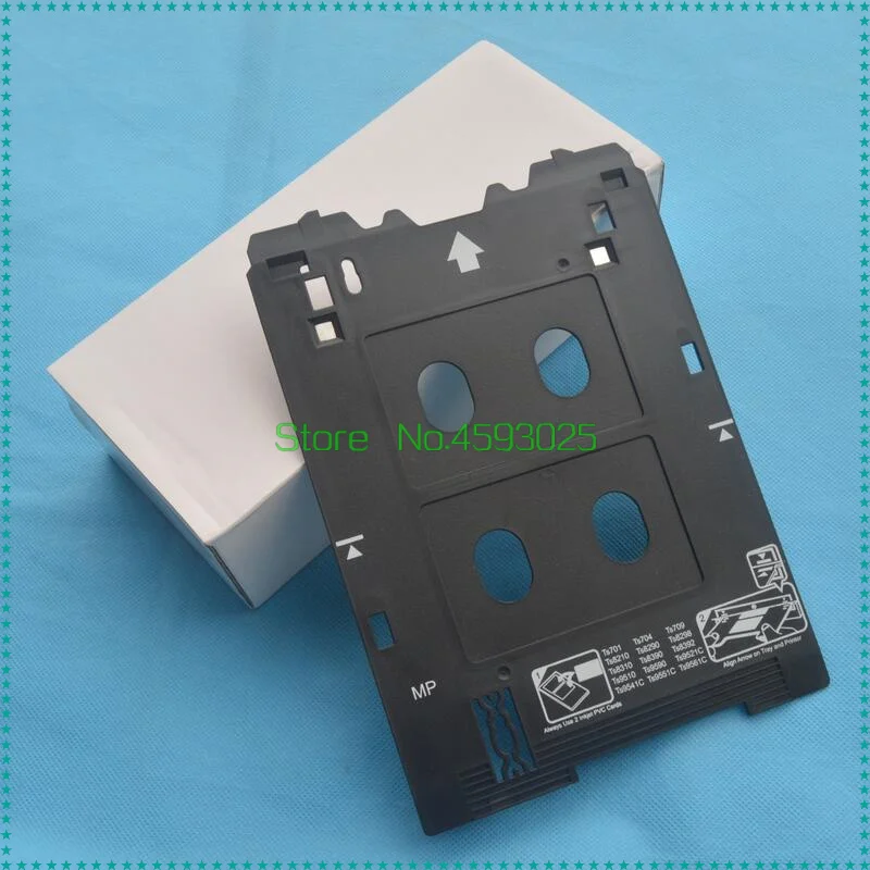 50pcs ID PVC Card + 1PC Card Tray For Canon Pixma TS 8220 8320 8230 8330 8240 8340 8250 8350 8260 8360 8270 8370 8280 8380 TS704