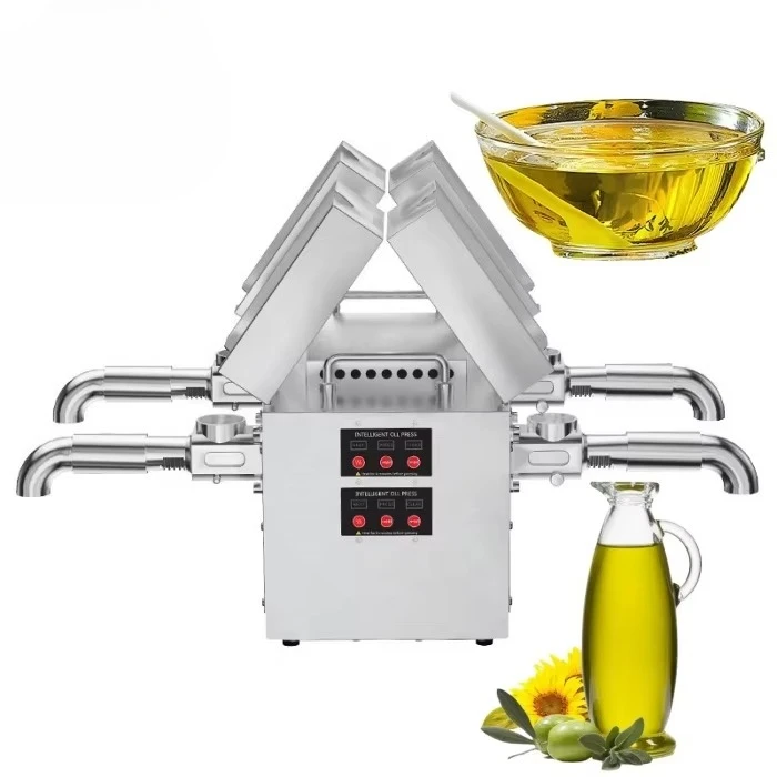 

Industrial Hydraulic Oil Press Machine For Castor Palm And Soybean Oil Production Oil Extraction Home Use