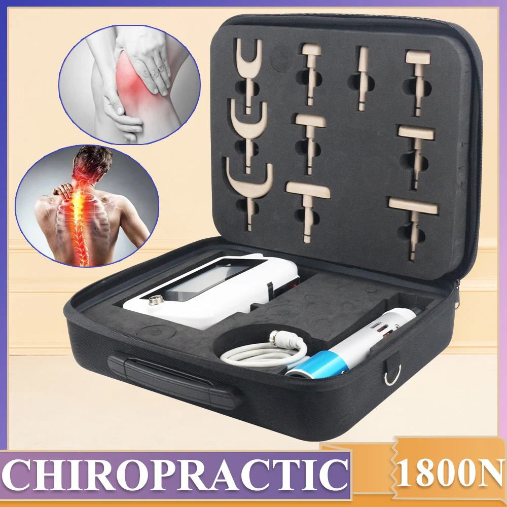 

Professional Electric Chiropractic Gun 2025 Hot Sale 1800N Powerful Spine Back Pain Relief Massage Corrective Electric Massager