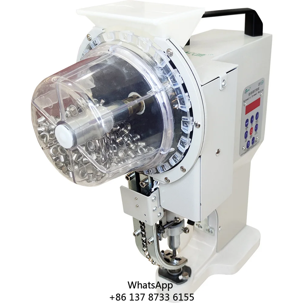 New Full Automatic Tarpaulin/Banner Eyelet Grommet Punching Machine Price Eyelet Punching Machine