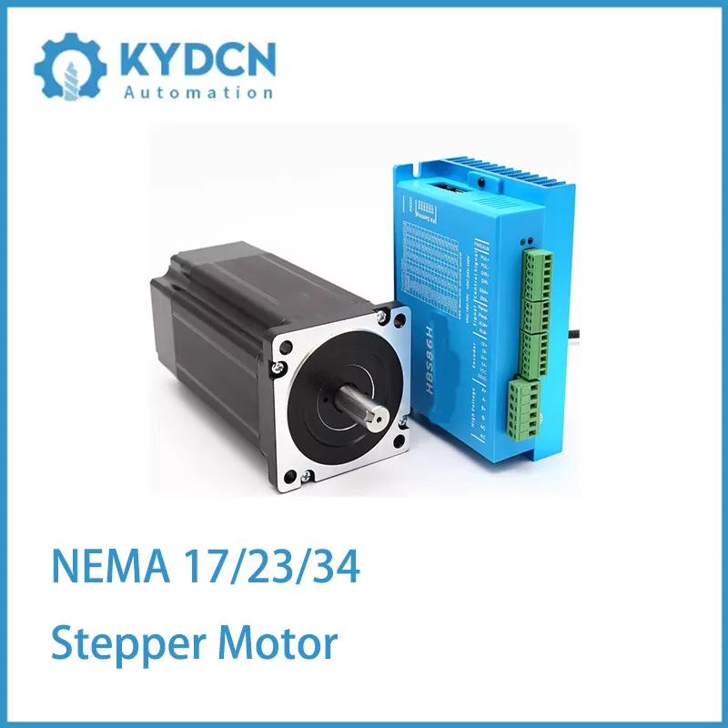 kit-de-motor-paso-a-paso-nema-34-con-controlador-integrado-–-alto-torque-impermeable-conjunto-de-motor-paso-a-paso-de-2-fases-de-bucle-cerrado-abierto