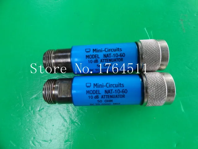 [LAN] switch MINI NAT-10-60 DC-6GHz 10dB 2W N coaxial fixed attenuator --2PCS/LOT