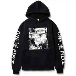 Anime One Piece Hoodie Luffy Zoro Law Kid Sweatshirts Cozy Tops Sudadera Felpa Moletom