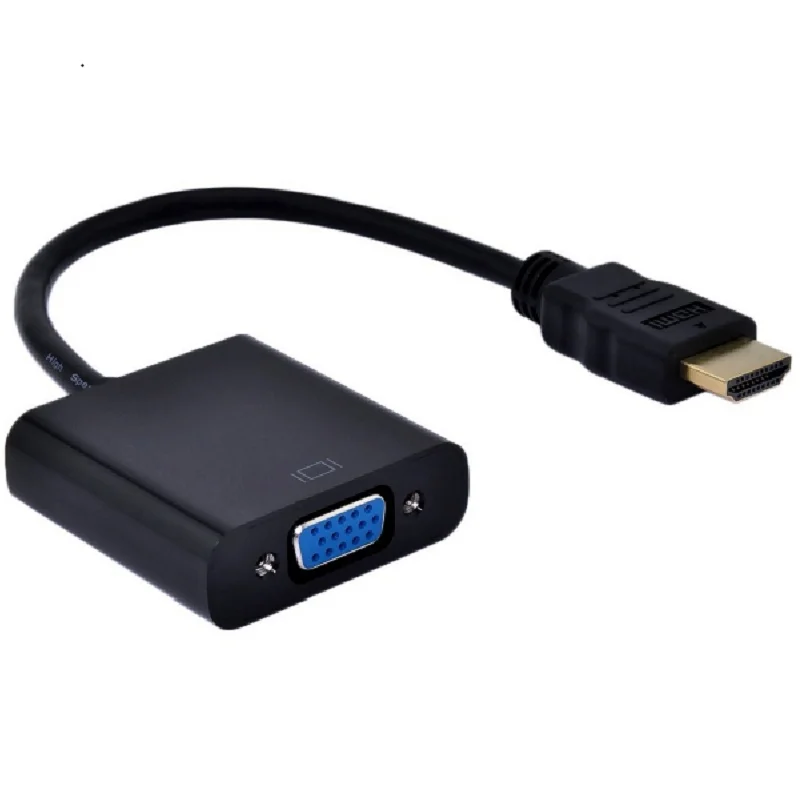 

laptop to projector HDMI-compatibleto vga cable converter adapter hdtv to vga video convertor hdmi-vga cable male to female