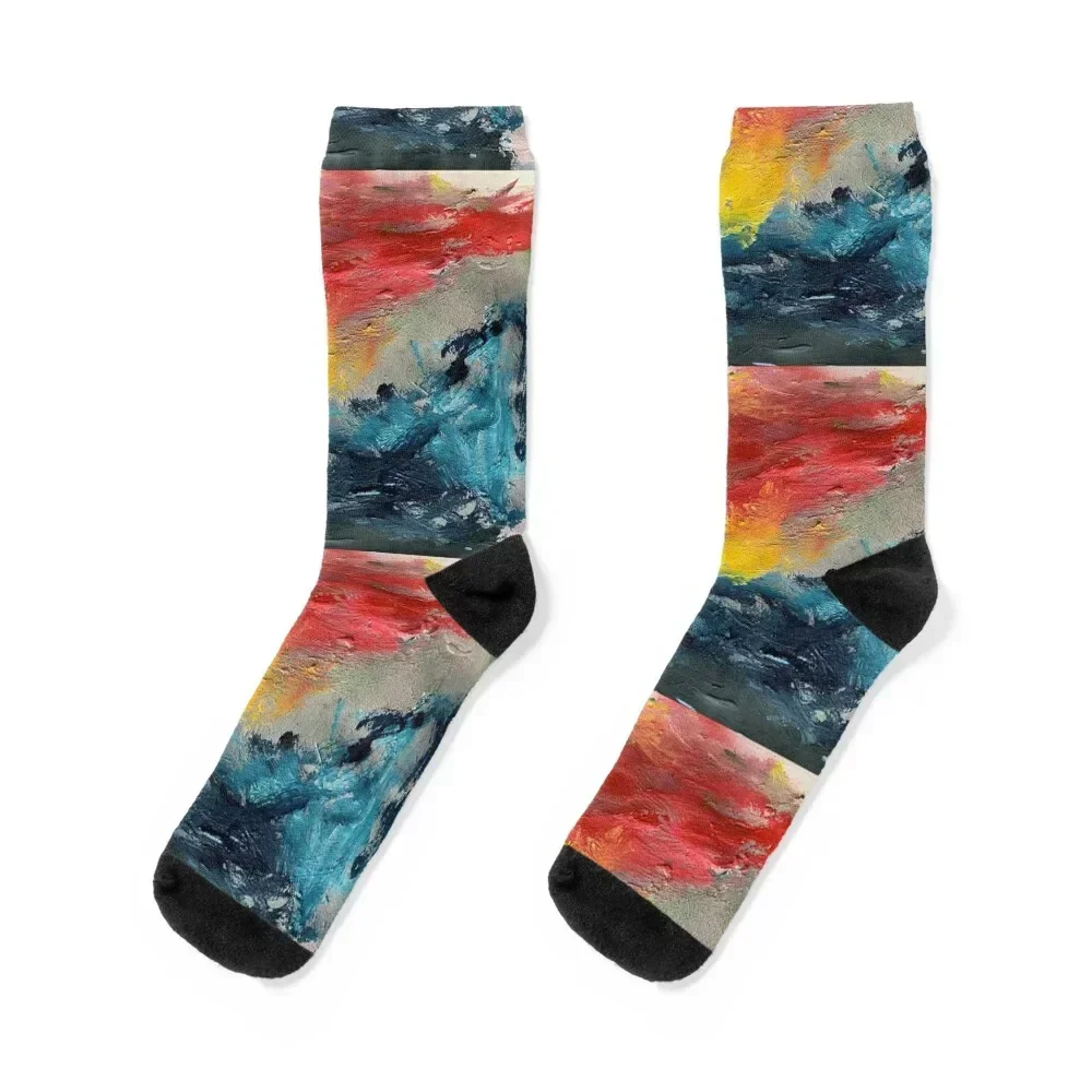 Sunset in Brittany Socks floral Hiking boots new year Men's Socks Luxury Women's