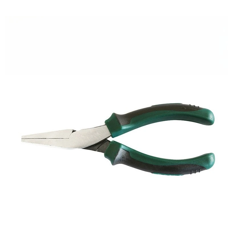

Flat nose pliers 5.5 inch labor-saving mini tool spring flat head pointed nose pliers toothed flat nose pliers