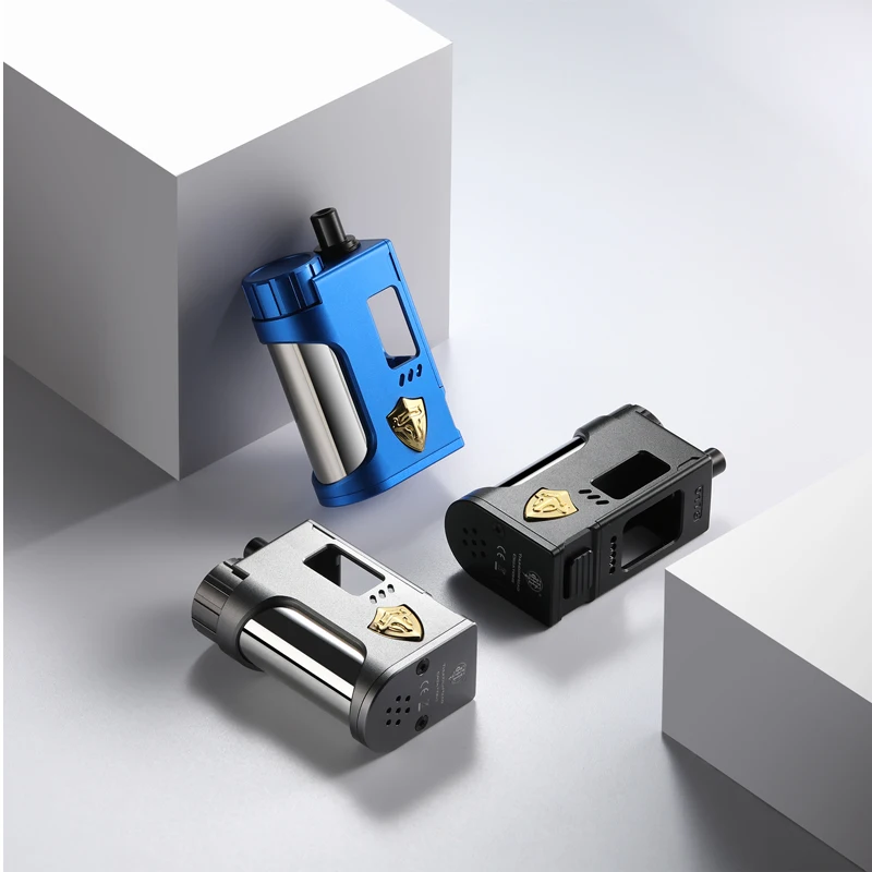 Оригинальный ThunderHead Creations Tauren Boro Mod X чип и Мех 2-в-1 Box Mod Kit Механический мод Электронные сигареты Испаритель