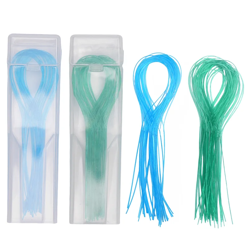 35/50pcs Floss Threaders Orthodontic Crown Brace Teeth Cleaning Disposable Dental Floss Line Household Oral Cleaning Tools