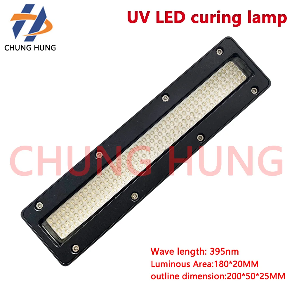 540W 180*20MM water-cooled LED UV ink curing lamp UV flatbed printer curing lamp Epson L3200UV LED curing lamp