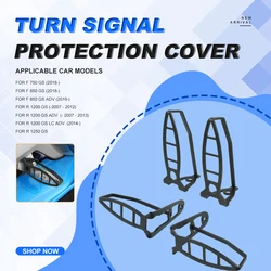 Voor & Achter Richtingaanwijzer Bescherming Shield Guard Cover Voor BMW R1200GS ADV F800GS F800GT F800R HP4 S1000R S1000RR R Negen T