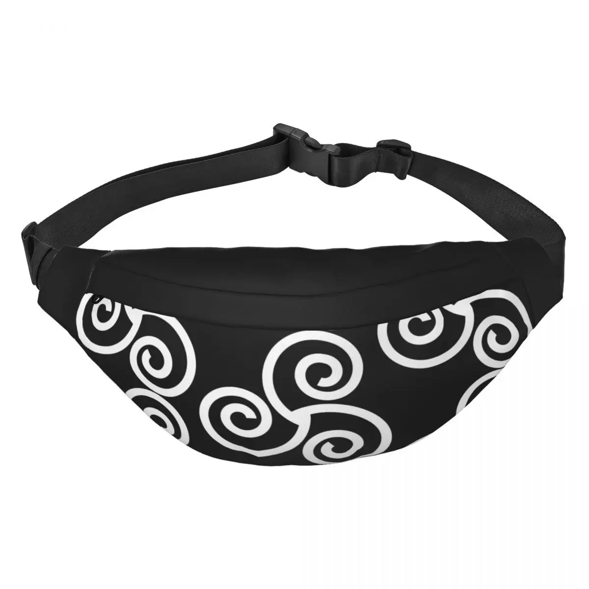 Celtic Triskelion Celts Symbols riñonera Unisex, bolso cruzado multifunción, bolsos de pecho, paquete de cintura de viaje corto