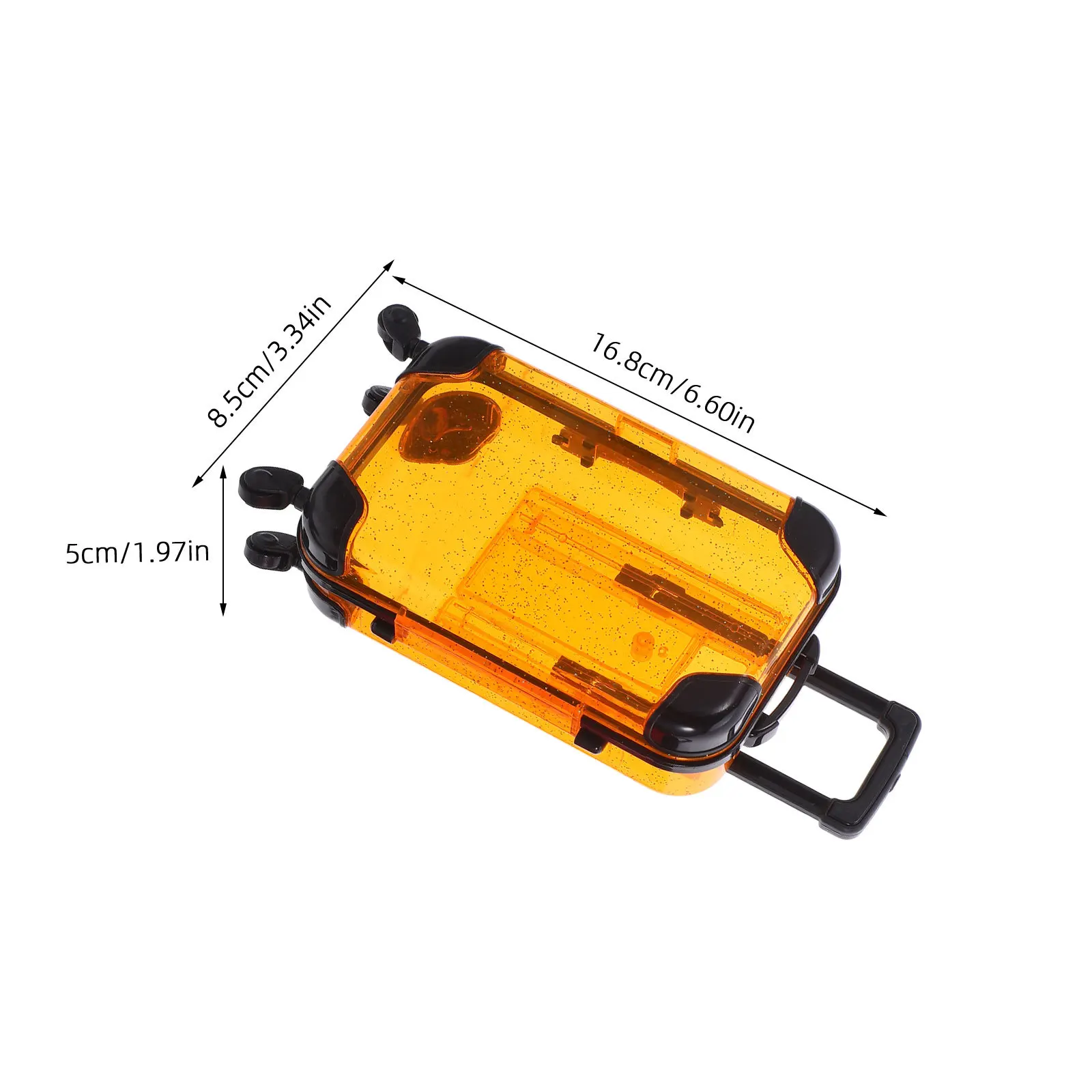 5-częściowy zestaw walizek dla dzieci do zabawy w podróże z gładkimi kółkami, przyjazny dla dzieci, lekki, zapewniający kreatywną zabawę i sortowanie
