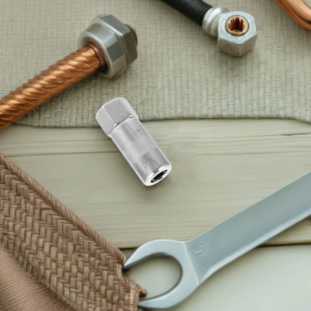 

8Pcs Grease Coupler Durable Metal Nozzle Precision Spraying Lubricant Fittings Replacement Multi-Functional Tools