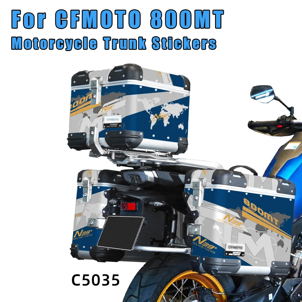 

Motorcycle Stickers Moto Trunk Decoration Sticker Back Tool Box Protect Decal TailBox Suitcase Paster For CFMOTO 800MT 800 MT