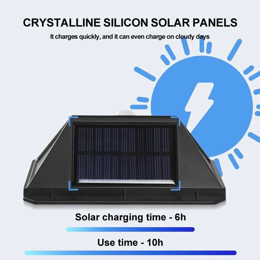 IP65 Waterproof Motion Sensor Light 100 LED Beads PIR Motion Sensor Solar Street Lights Portable Mini Solar Lamp Wall