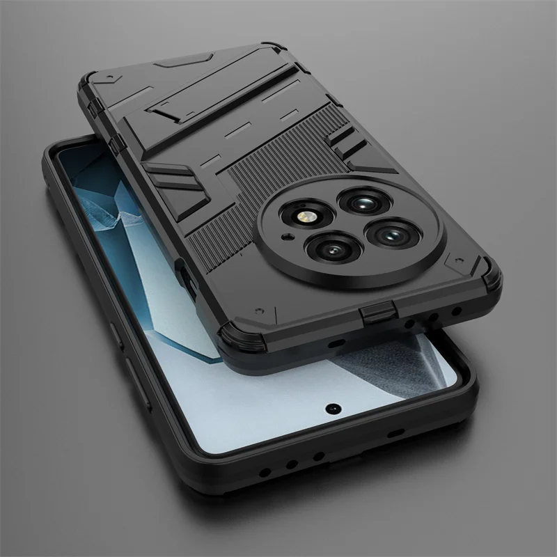 Etui Armor Funda do OnePlus 13 5G, odporne na wstrząsy, z podpórką, ochronne etui na telefon do One Plus 13 OnePlus13, magnetyczny uchwyt.