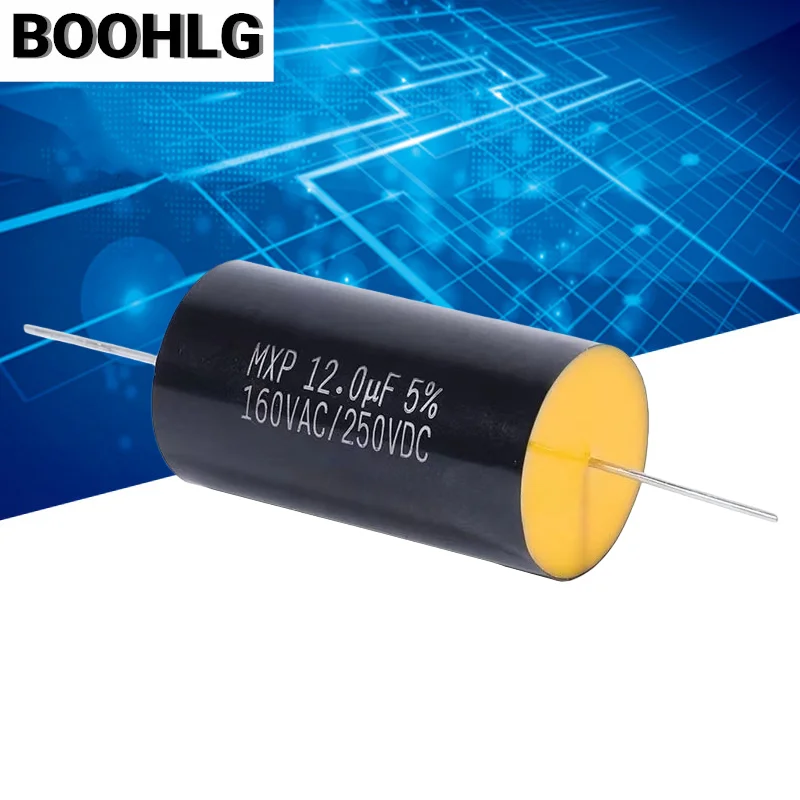 2PCS MXP Frequency Divider Capacitor Audio Speaker Car Horn Capacitor Non-Polarized 250V HiFi Metal Film Polypropylene