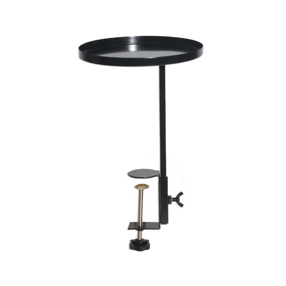 Iron Adjustable Window Sill Shelf Black Hanging Floating Planter Stand Space Saver Round Windowsill Extension Tray Outdoor