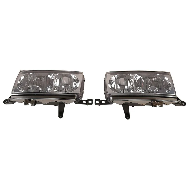 Crystal Headlight Replacement for Toyota Land Cruiser 80 Series LC80 FJ80 1990 To 1995 Pair Headlamp view 5