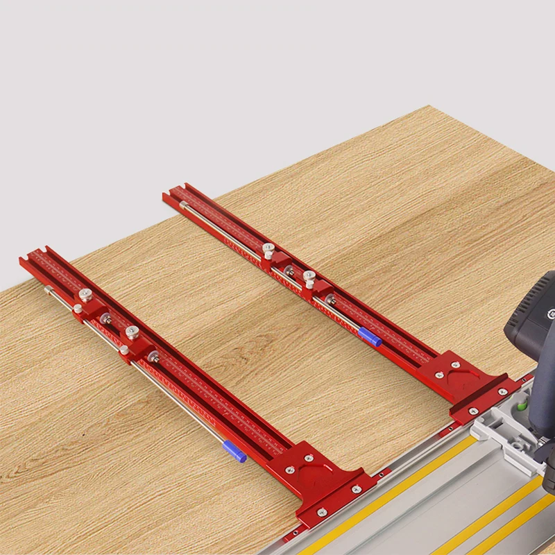 

Woodworking Parallel Rail Guide System Engraving Machine Slotting Track 0-600mm Parallel Sliding Rail for Electric Circular Saw