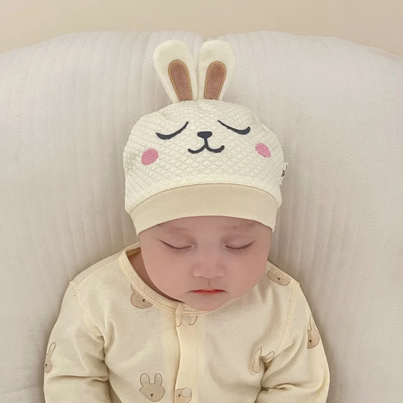 Spring Autumn Newborn Baby Boys Girls Hat Super Cute Rabbit Fashion Casual Breathable Cap