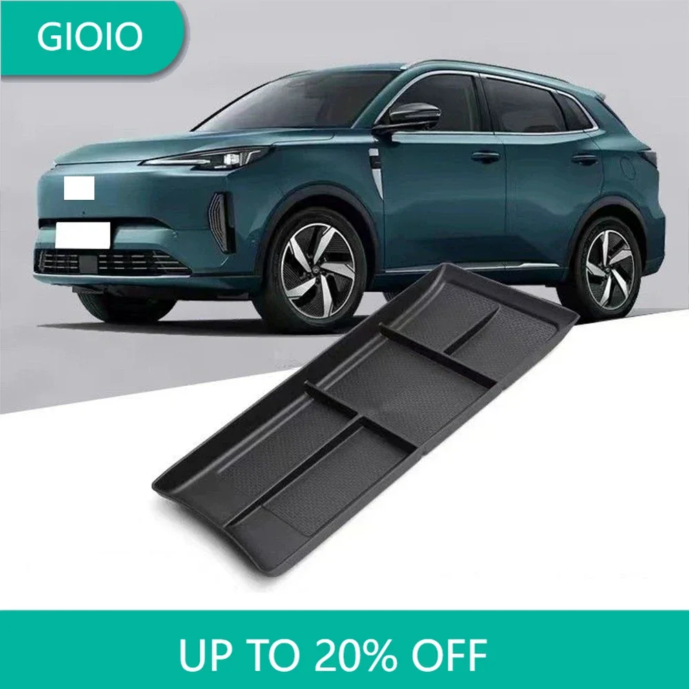 

ДЛЯ Changan NEVO QIYUAN Q05 2024, салон автомобиля, подлокотник, ящик для хранения, центральная консоль, нижний органайзер для хранения, автоаксессуары ﻿