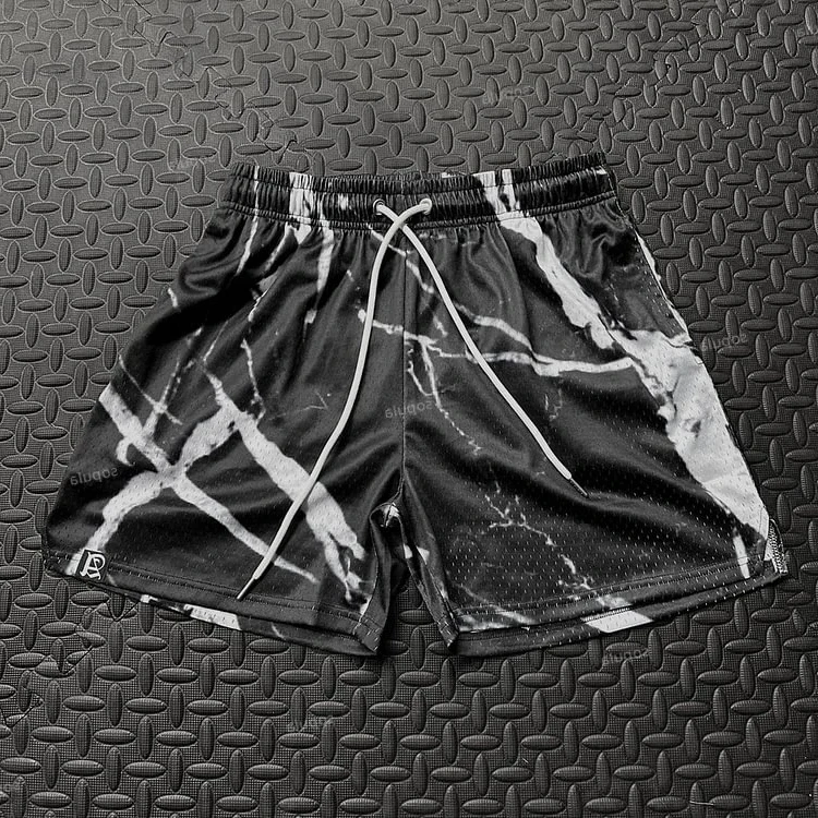 للجنسين أنيق الرسم عارضة الشارع السراويل تنفس كرة السلة الرجال فضفاض الرياضة التدريب اللياقة البدنية الصالة الرياضية الأزياء سريعة الجافة السراويل