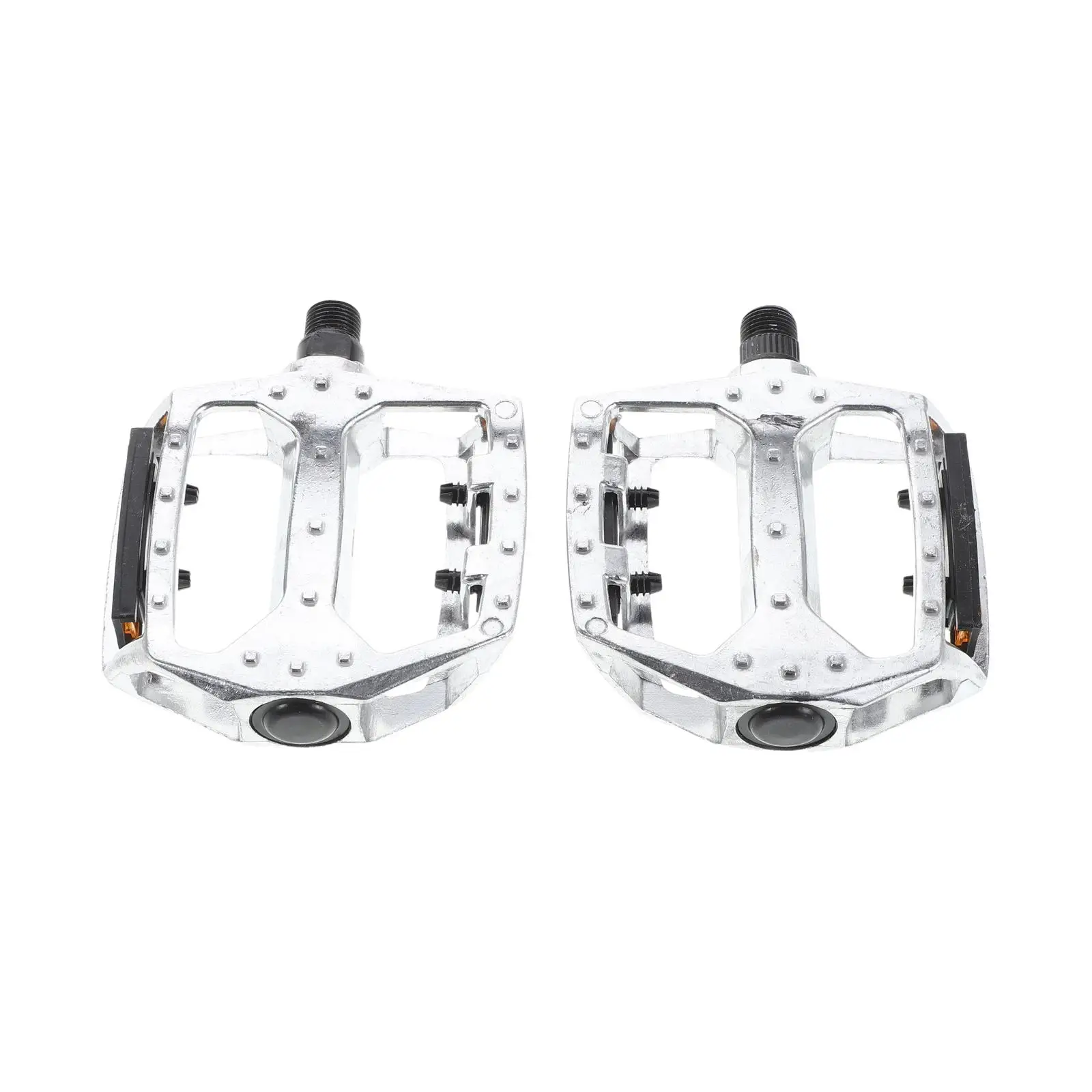 

2pcs Bicycle Pedals Aluminium Alloy Anti-Slip For Folding E-Bike Mountain Road Cycling Universal Platform Pedal Replacement