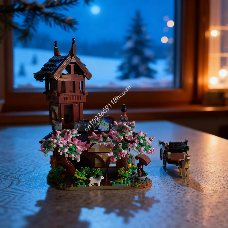 

2406pcs MOC Medieval Guard Post Ideas And Model Building Blocks Creative Toys Idea Education Christmas Gift Brick Kids Birthday