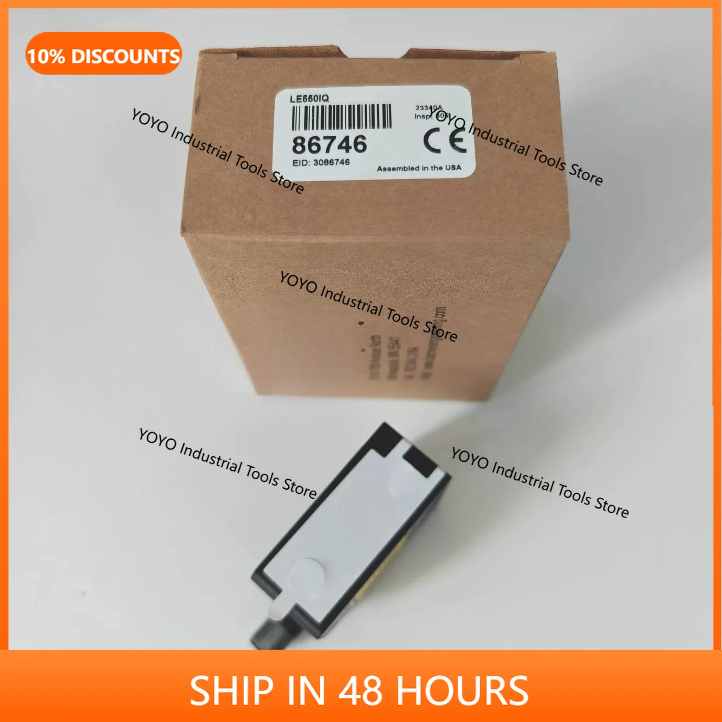 2026 new model photoelectric switch laser sensor LE550IQ, multiple in stock