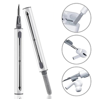 3 In 1 Cleaner Kit for Airpods Pro 3 2 1 Bluetooth Earphones Cleaning Tool Durable Earbuds Case Clean Brush Pen for Smart Phone