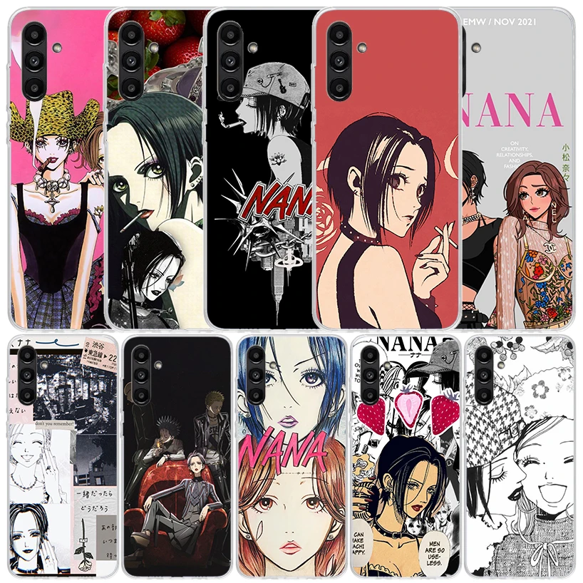 NaNa Osaki Anime Phone Case For Samsung Galaxy A15 A14 A13 A12 A55 A54 A53 A52 A35 A34 A33 A32 A25 A24 A23 A22 A04S A03S A02S