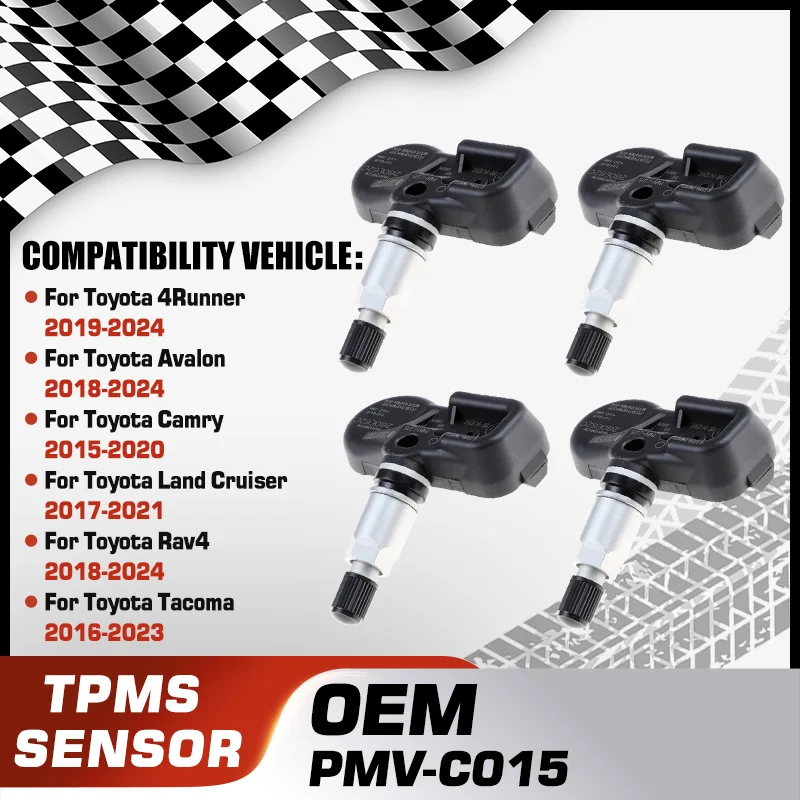 

PMV-C015 For Toyota 4Runner Toyota Avalon Toyota Camry Toyota Land Cruiser Toyota Rav4 Toyota Tacoma TPMS Tire Pressure Sensor