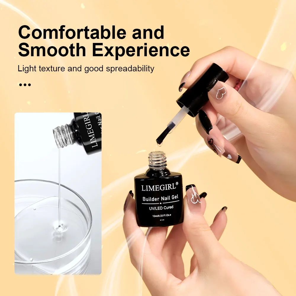 UND DER-Gel d'extension d'ongles, amélioration des ongles, application rapide, mise en forme des ongles, couche de base durable, colle à ongles, qualité salon