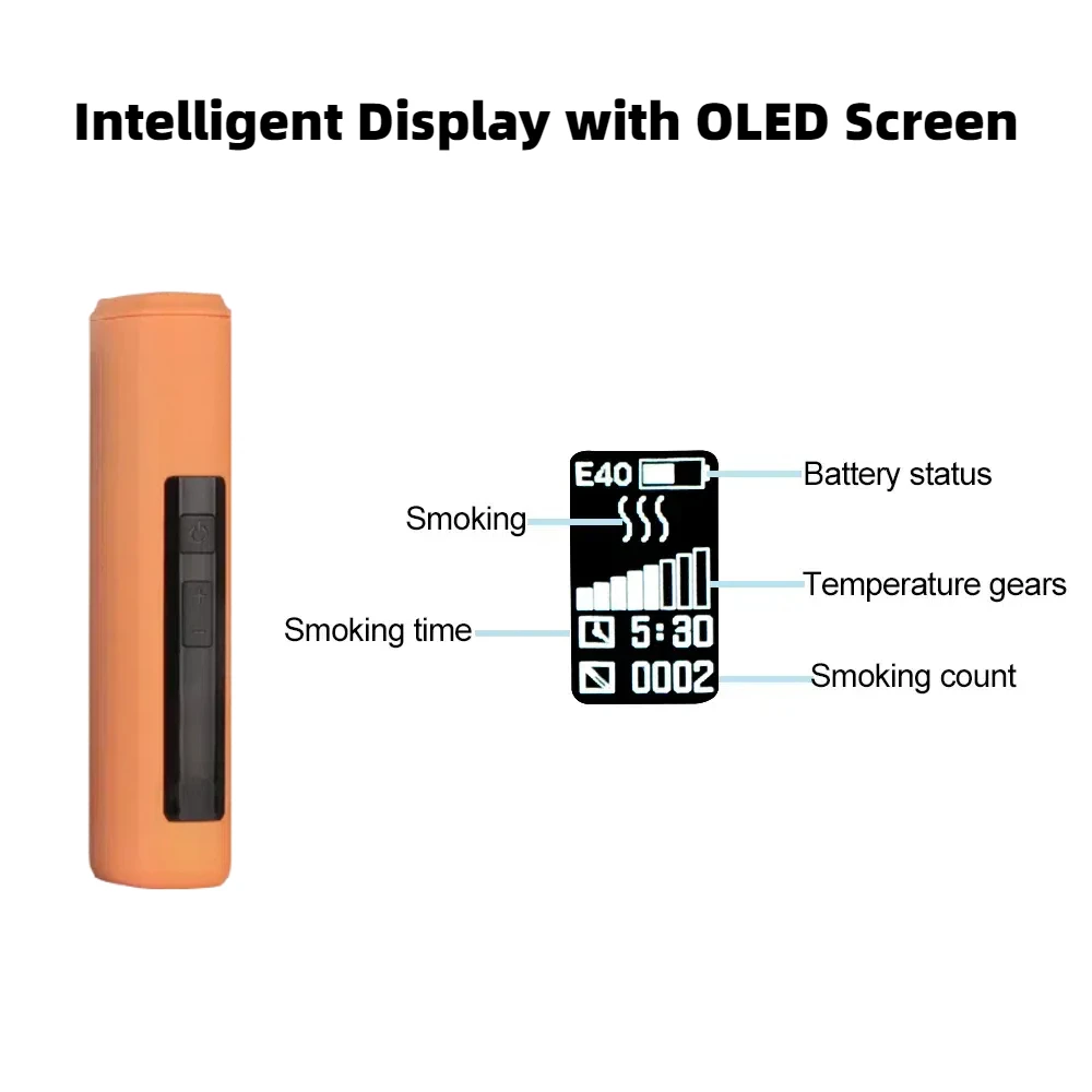 جديد وصول Hitaste E40 الحرارة لا حرق جهاز بديل ل IQS 4I luma 2600mah ل 40 قطعة العصي Terea