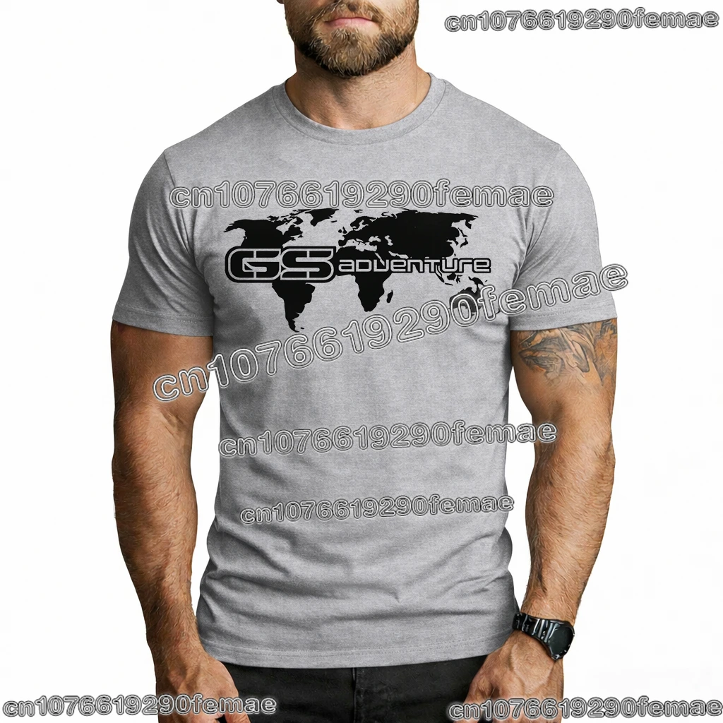 

Best-Selling Motorcycle Adventure Commemorative Pure Cotton T-Shirt GS Motorrad Edition Stylish Comfort for Everyday Riders