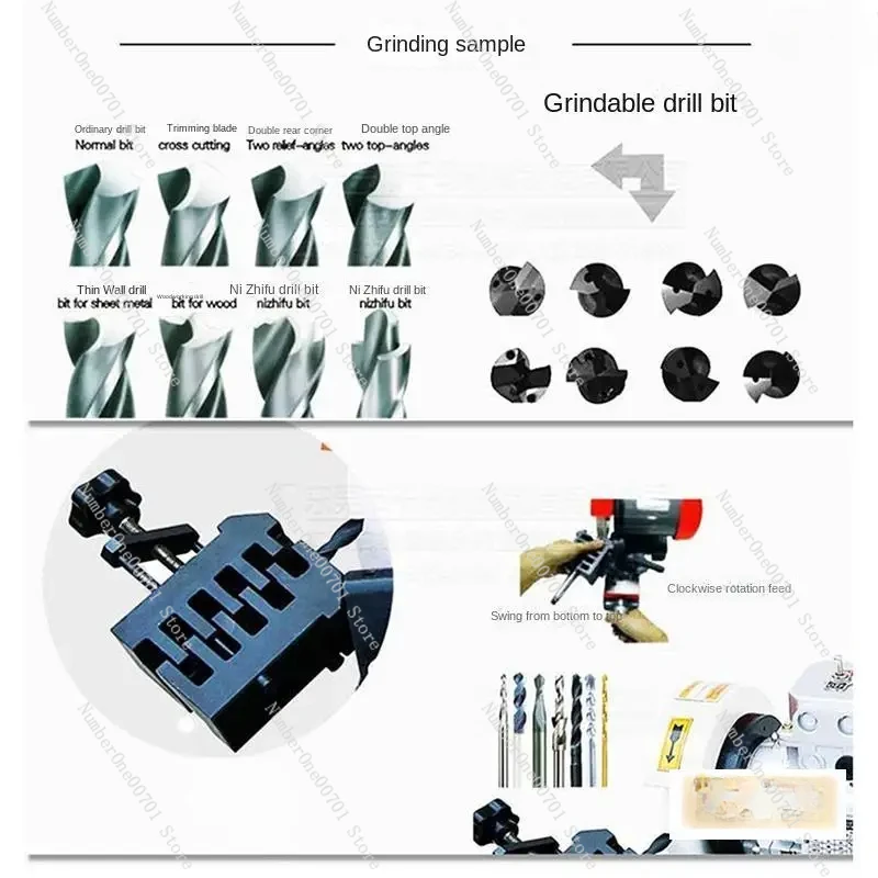 Alloy Drill Bit 1-28Mm Universal Grinding Machine Woodworking  Multifunctional Grinder Gd-28