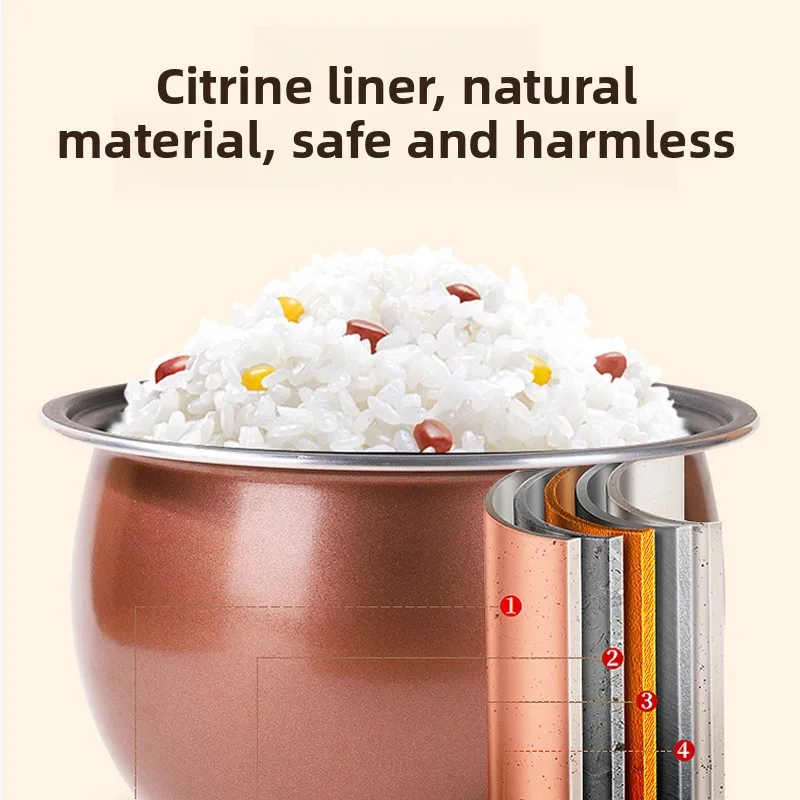 جهاز طبخ الأرز المنزلي التجارة الخارجية القديمة طباخ شيشي عادي ذو سعة كبيرة