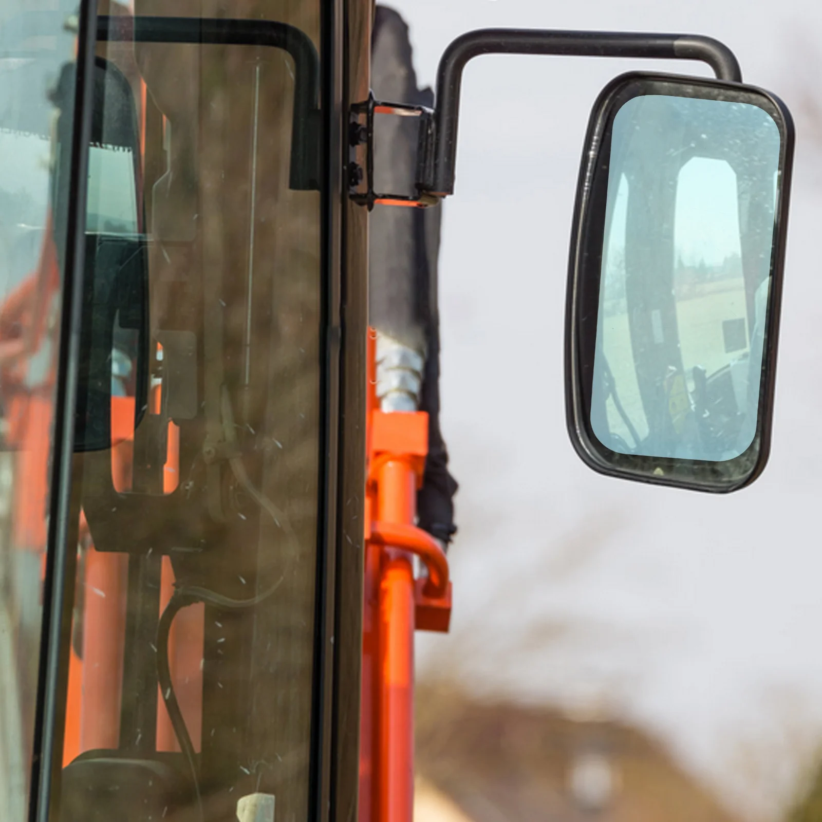 

2Pcs Car Mirror Rain Protector Film Anti Fog Side Rear Mirror Film Scratch Resistant for Clear Visibility in Rainy Conditions